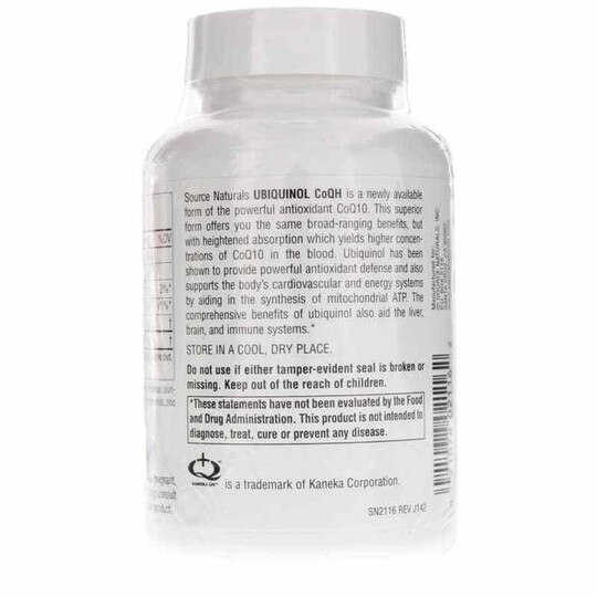 Ubiquinol CoQH 100 Mg, SNN